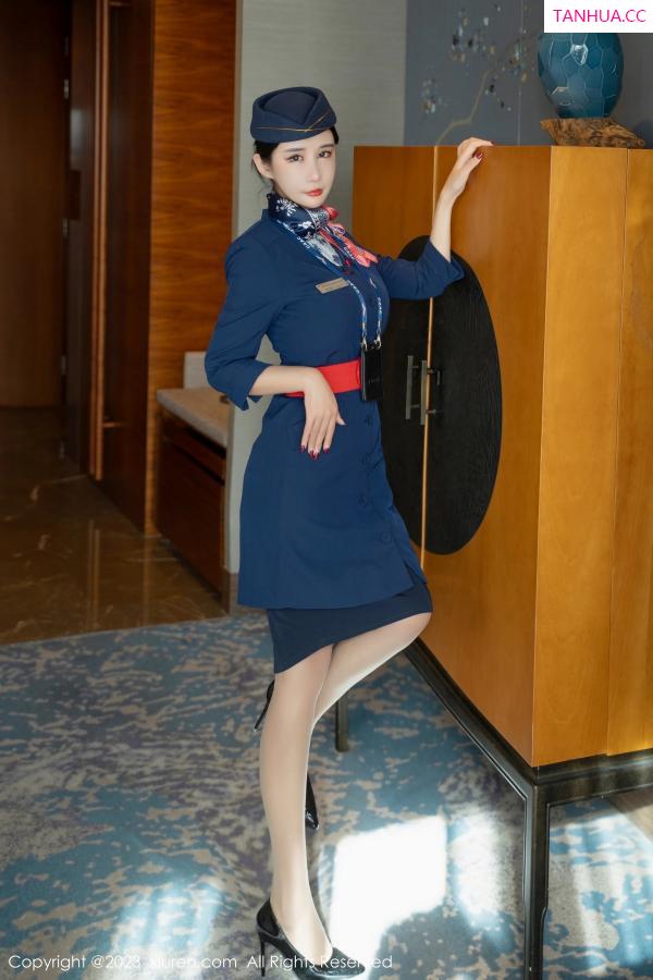 夏沫沫  [XiuRen]高清写真图 2023.03.21 No.6445 夏沫沫tifa 制服美腿第9张图片